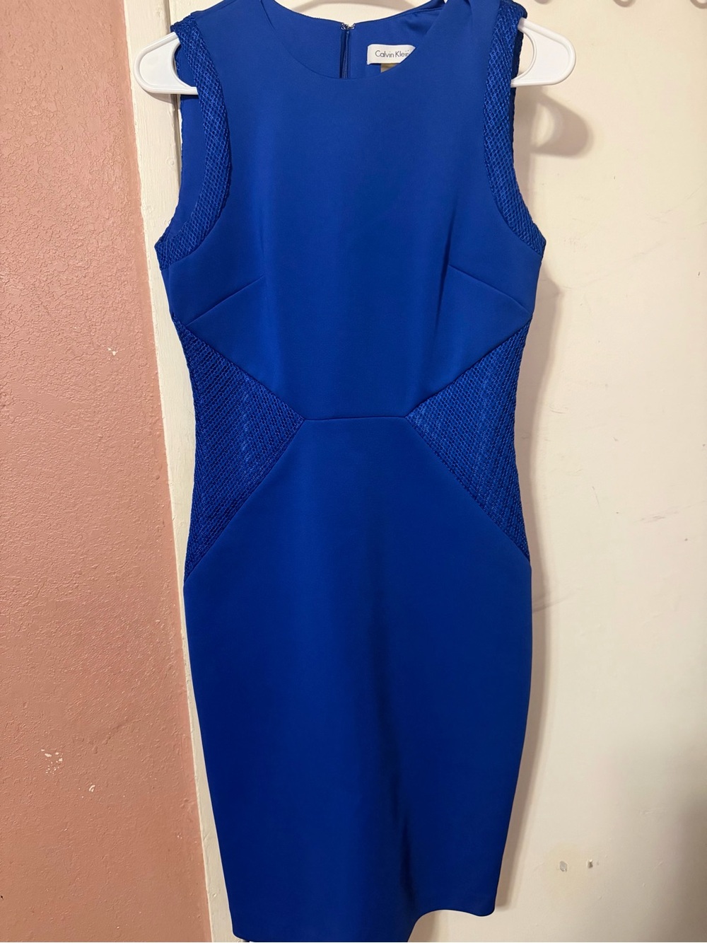 Calvin Klein Cobalt Sheath Dress